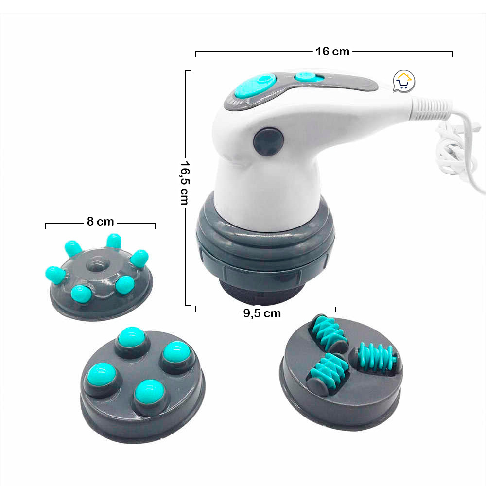 Miniatura 2 de Masajeador Corporal 4 Cabezas M240